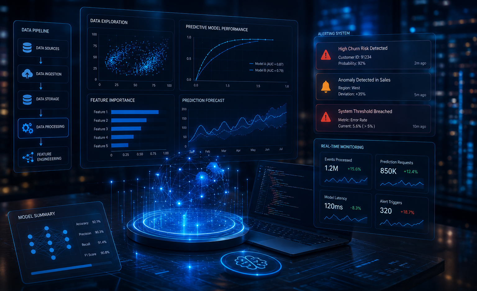 Predictive Analytics & Alerting Platform